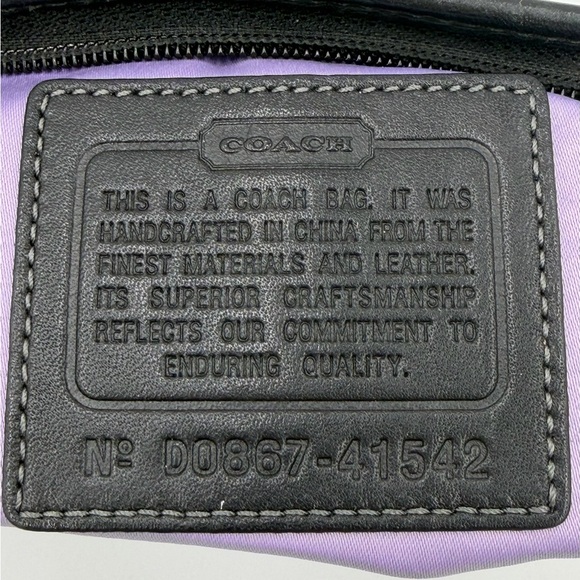 Coach Black Signature C Y2k Crossbody Swing Pack Bag - Picture 11 of 11